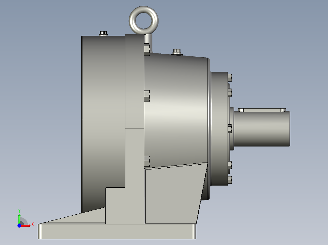 STP_2_90S_B2B42B52X4X64X84-90_0_BWD型(单级)前视图