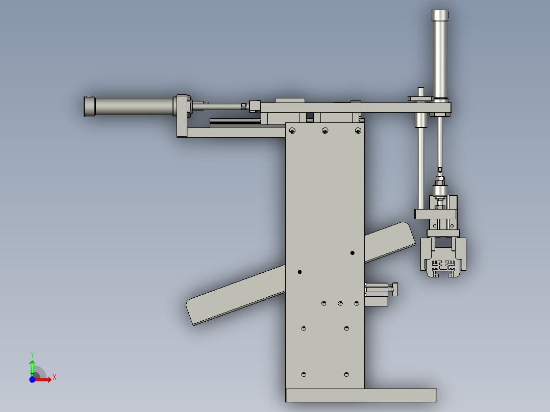 V000良品排除组件前视图