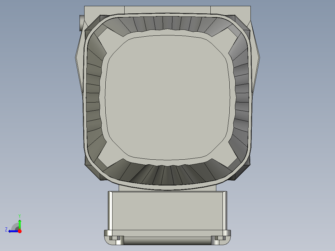 R37DRN80M4功率075KW转速44速比324接线盒角度270出线方向1右视图
