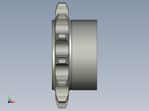 主动链轮10A-13T前视缩略图