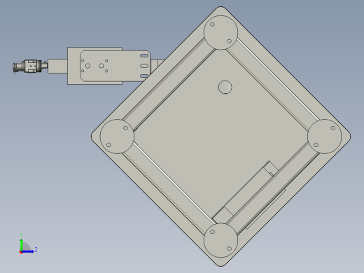 BBBB-负极片分料组件左视缩略图