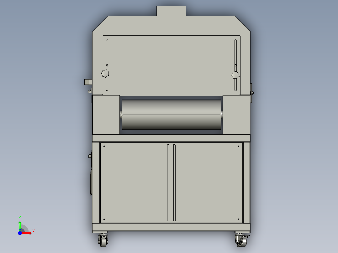 全方位紫外线灭菌炉前视图