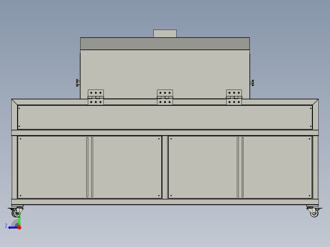 全方位紫外线灭菌炉右视图