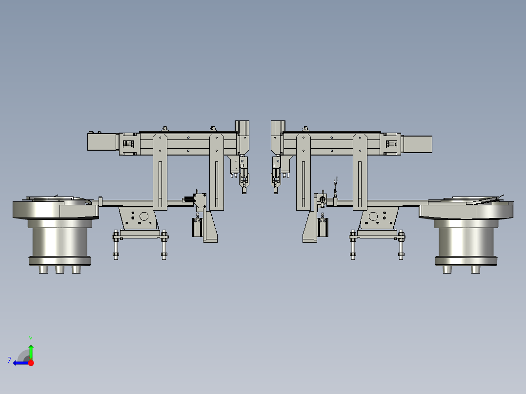 夹卡簧部分右视图
