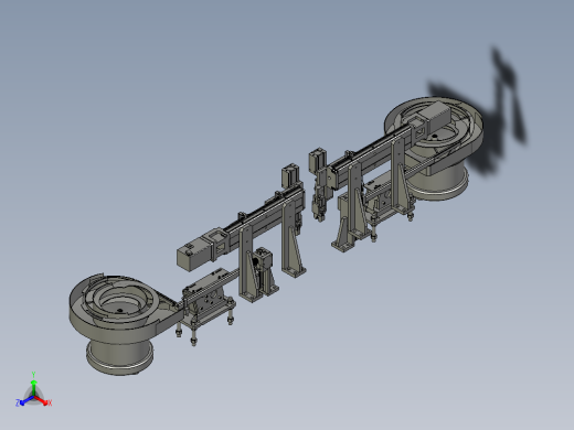 夹卡簧部分正等轴测缩略图