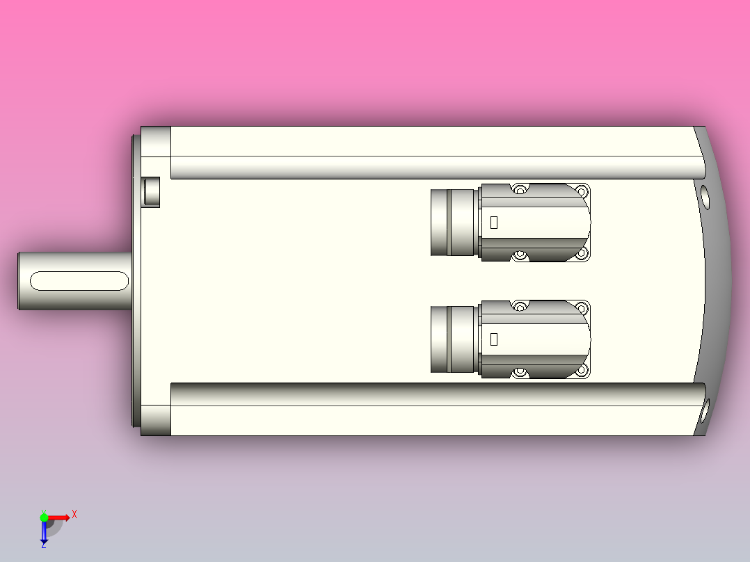 FESTO伺服马达EMMS-AS-100-SK-HS-RRB俯视图