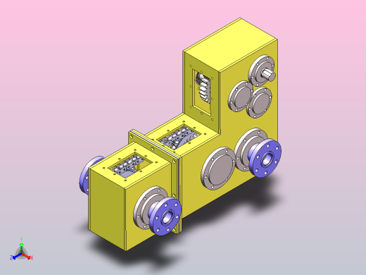 变速箱3正等轴测缩略图