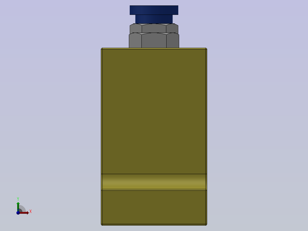 GT60气动齿轮式振动器[GT-10]前视图