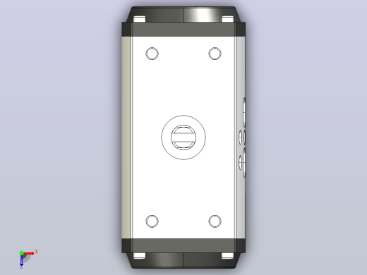 GT气动执行器[GT52×90°]俯视缩略图