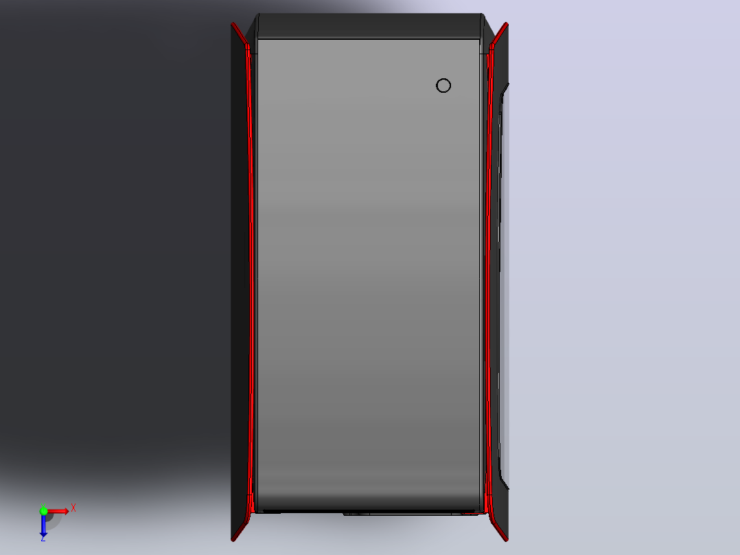 NZXT Manta 13俯视图