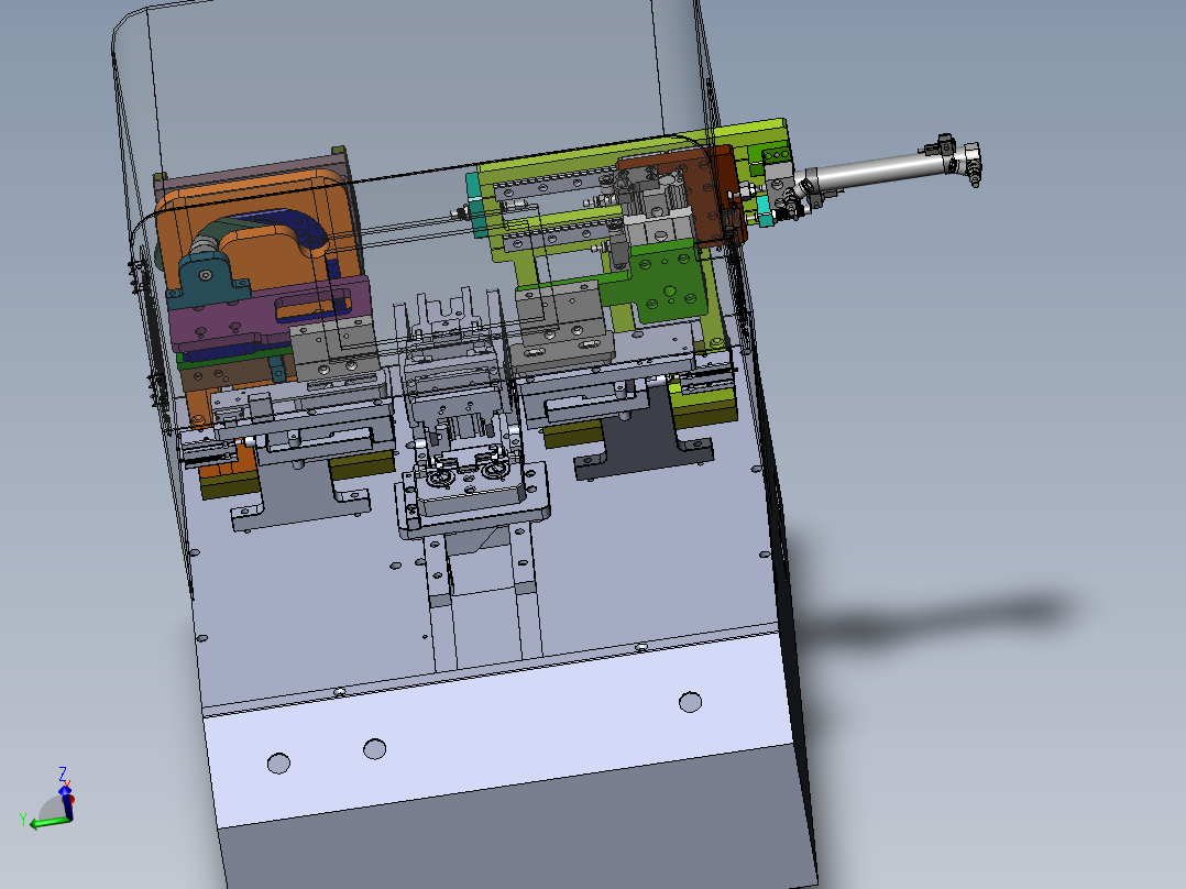 沾锡机半自动上料治具
