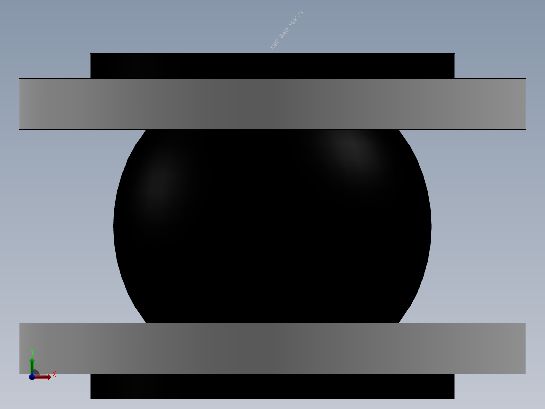 橡胶接头 法兰316L DN32-DN600前视图