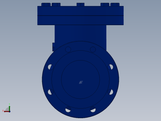 旋启式止回阀-铸铁 DN50-DN300后视缩略图