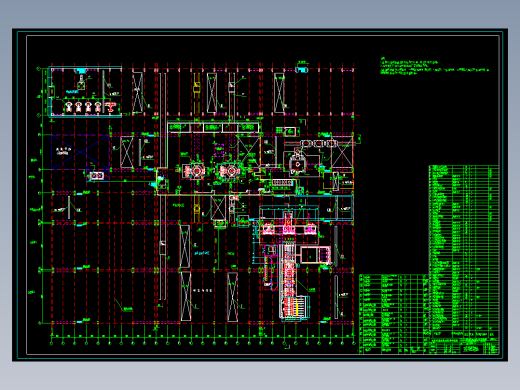 转炉炼钢工艺布置图（施工图全套）