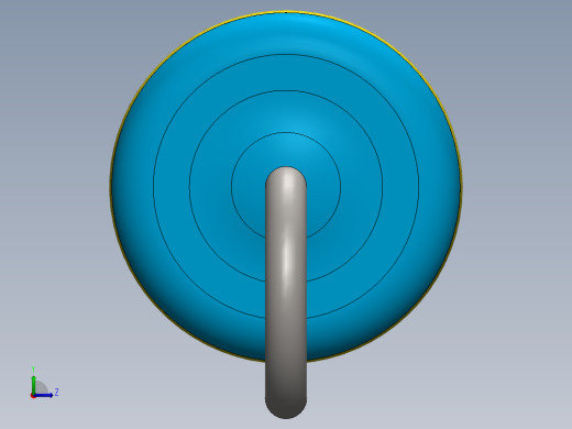 电容器 二极管 电阻器-Resistor Vertical 47K Ohm 1W左视缩略图