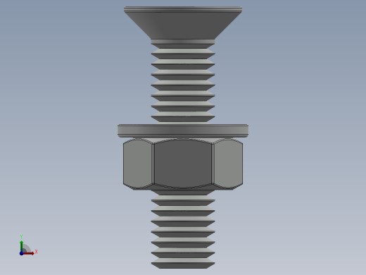 紧固件-M5-0.80 Flathead前视缩略图