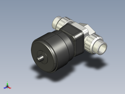10DKUACCP NC 气动隔膜阀常闭，与溶剂焊接女性联盟结束，ASTM PVC-C系列