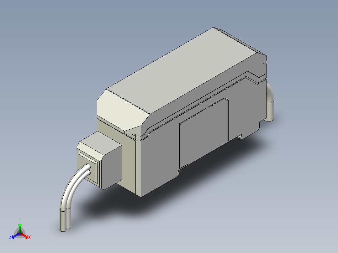 基恩士GV-21(P)_kc图纸模型正等轴测图