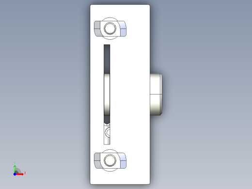 型材-KJN HINGED DOOR LOCK WITH UNIQUE LOCK 3842522479前视缩略图