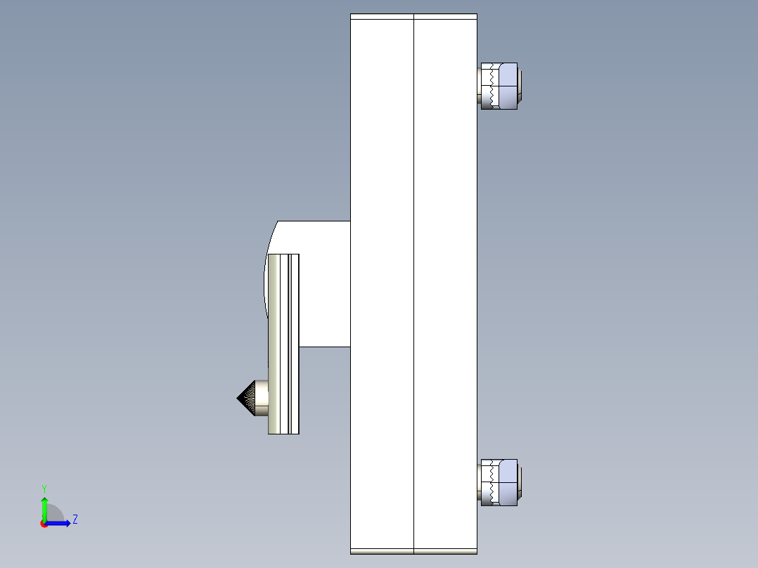 型材-KJN HINGED DOOR LOCK WITH UNIQUE LOCK 3842522479左视图