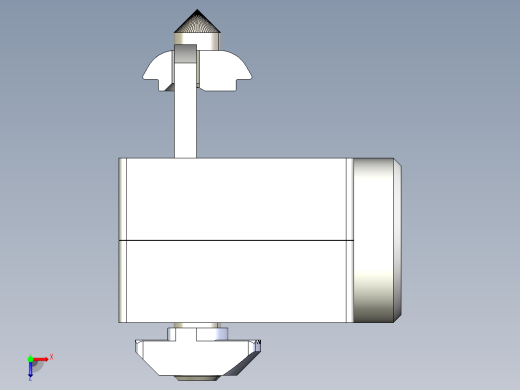 型材-KJN HINGED DOOR LOCK WITH UNIQUE LOCK 3842522479俯视缩略图