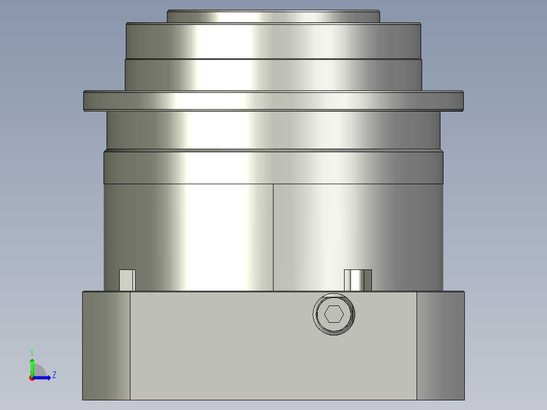 斜齿PHF140-L1 35-114.3-200-M12.STEP左视图