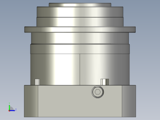 斜齿PHF140-L1 35-114.3-200-M12.STEP左视缩略图