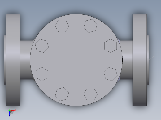 swing check valve fl - 150-2500俯视缩略图