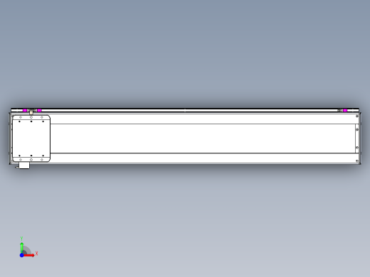 威洛博LC系列3d模型模组LC22H1Y-S1300前视缩略图