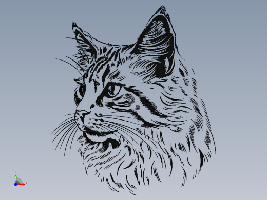 cat-猫头像前视缩略图