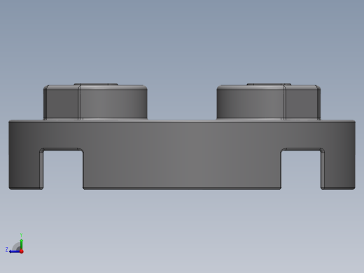 乐高零件 4032 板 2 x 2 圆形-4032 Medium Stone Grey Plate 2 x 2 Round右视缩略图