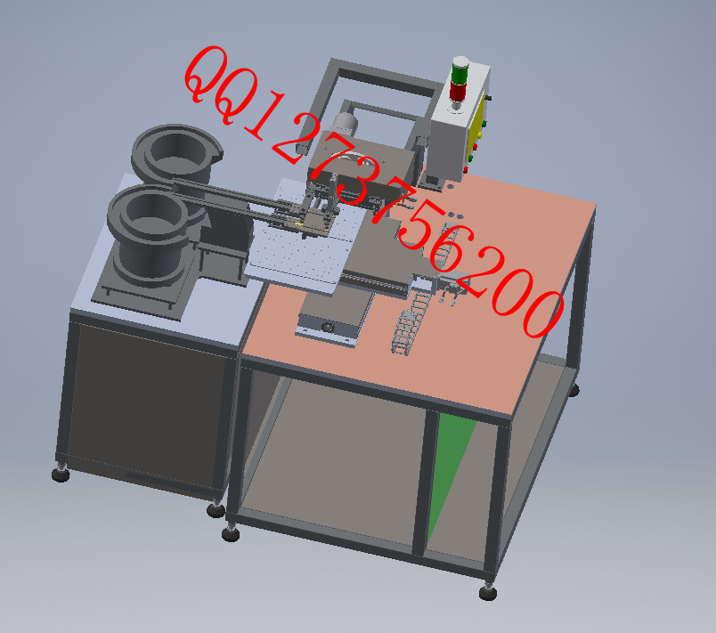 双振动盘凸轮机构自动包装机装配体