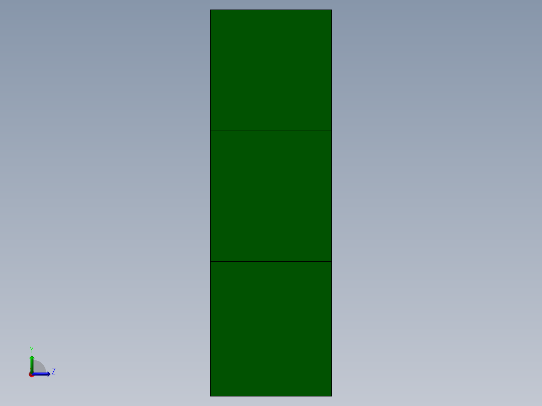 C120大电流微型断路器左视图