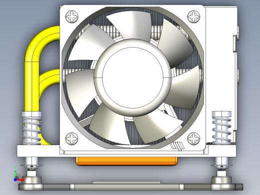 A14-4679-5 LGA1700-2U主动散热器前视缩略图