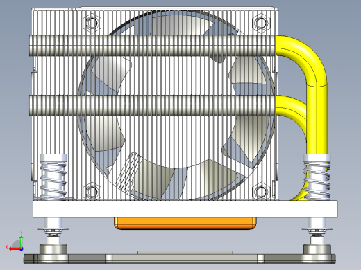 A14-4679-5 LGA1700-2U主动散热器后视缩略图