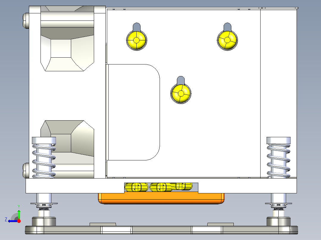 A14-4679-5 LGA1700-2U主动散热器右视图