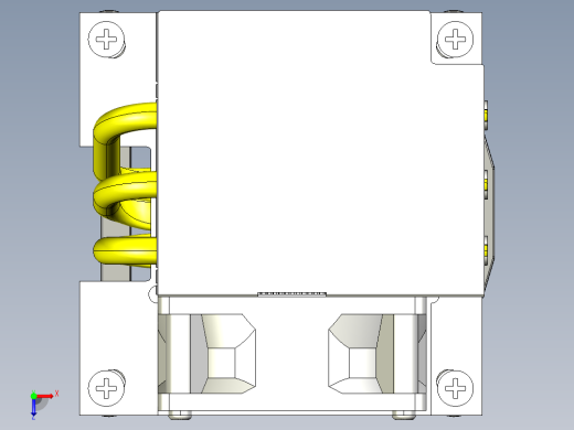 A14-4679-5 LGA1700-2U主动散热器俯视缩略图