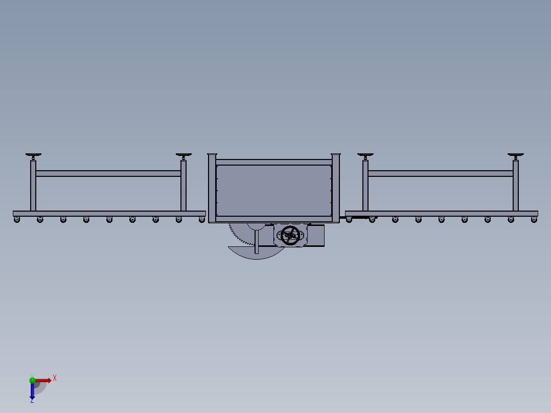 树木切割器sw20俯视图