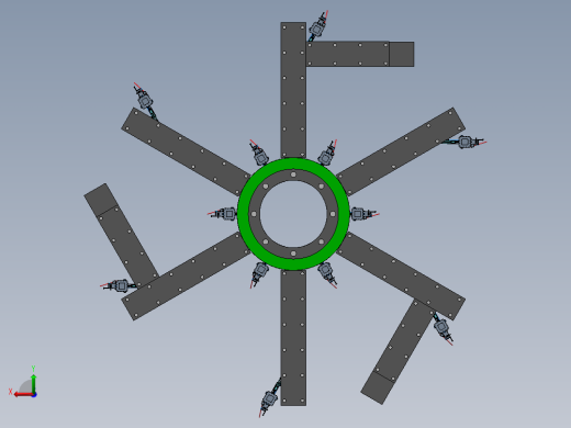 大件物品分拣生产线设计sw17可编辑后视缩略图