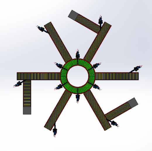 大件物品分拣生产线设计sw17可编辑缩略图