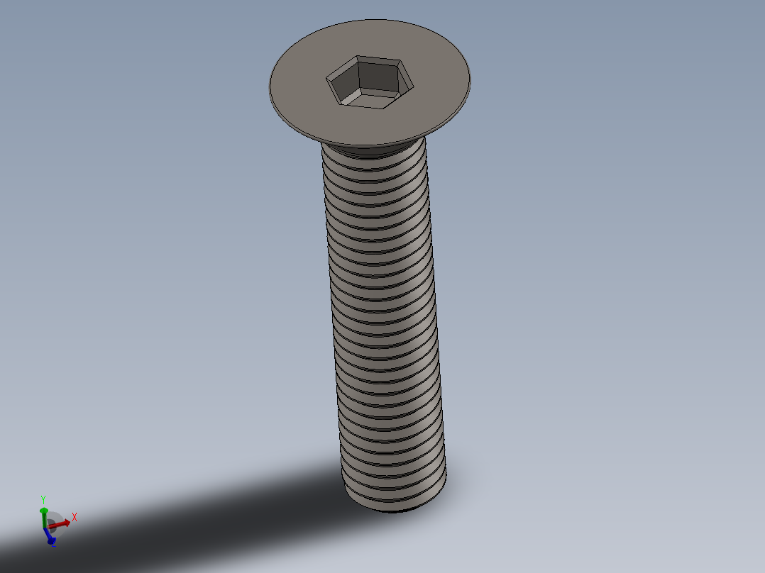 Screw_ISO_10642_M12x60_A2.SLDPRT主视图