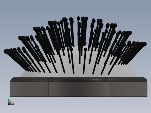 按摩梳子前视缩略图