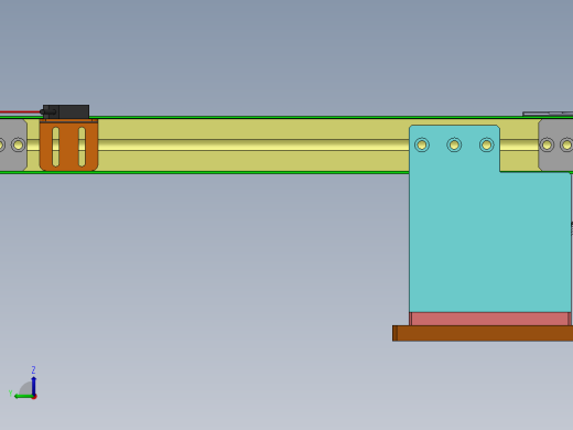 0.58米0.19米皮带机构