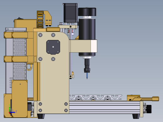 CNC 4018 Pro雕刻机左视缩略图