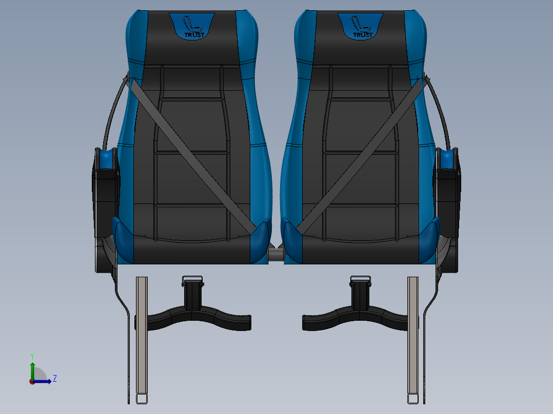 汽车座椅(38)左视图