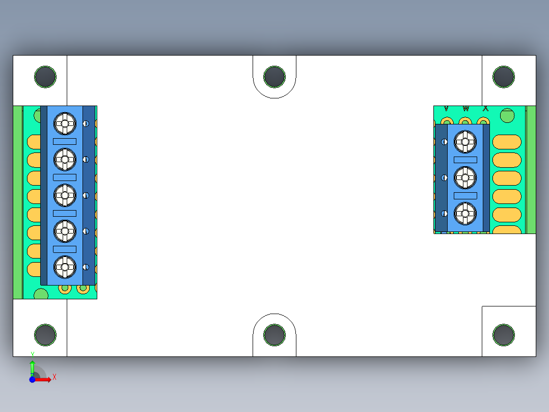 A0003676-巴士连接器转移板（LewanSoul 意图）前视图