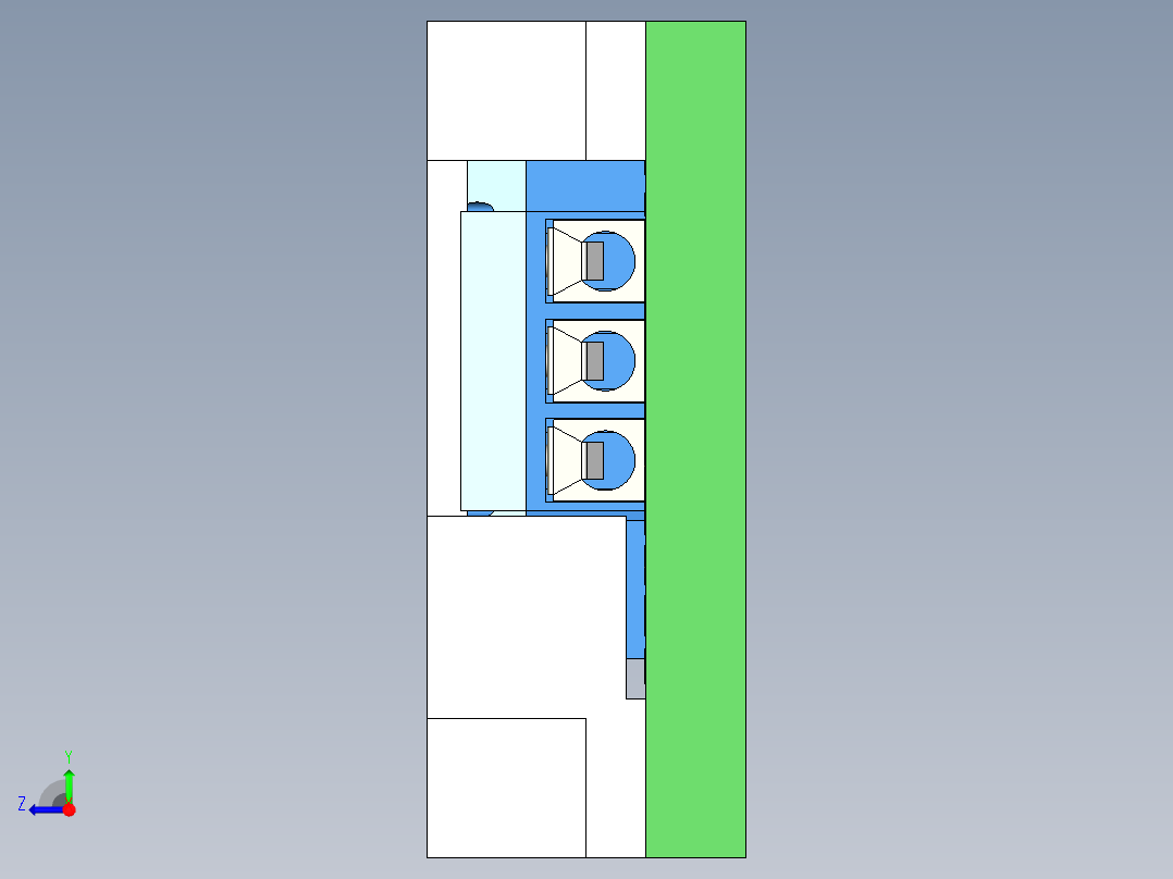 A0003676-巴士连接器转移板（LewanSoul 意图）右视图