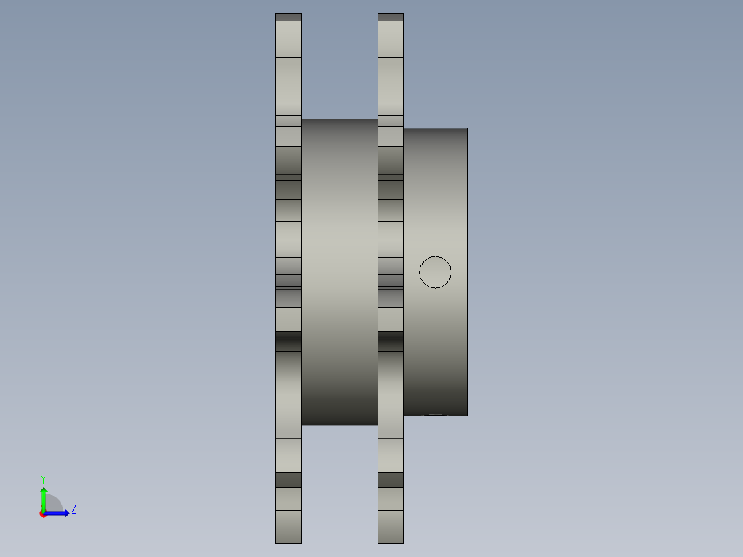 25倍254节距主动轮(汇利兴左视图