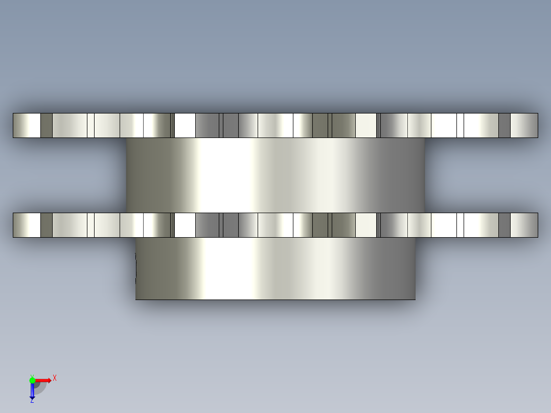 25倍254节距主动轮(汇利兴俯视图