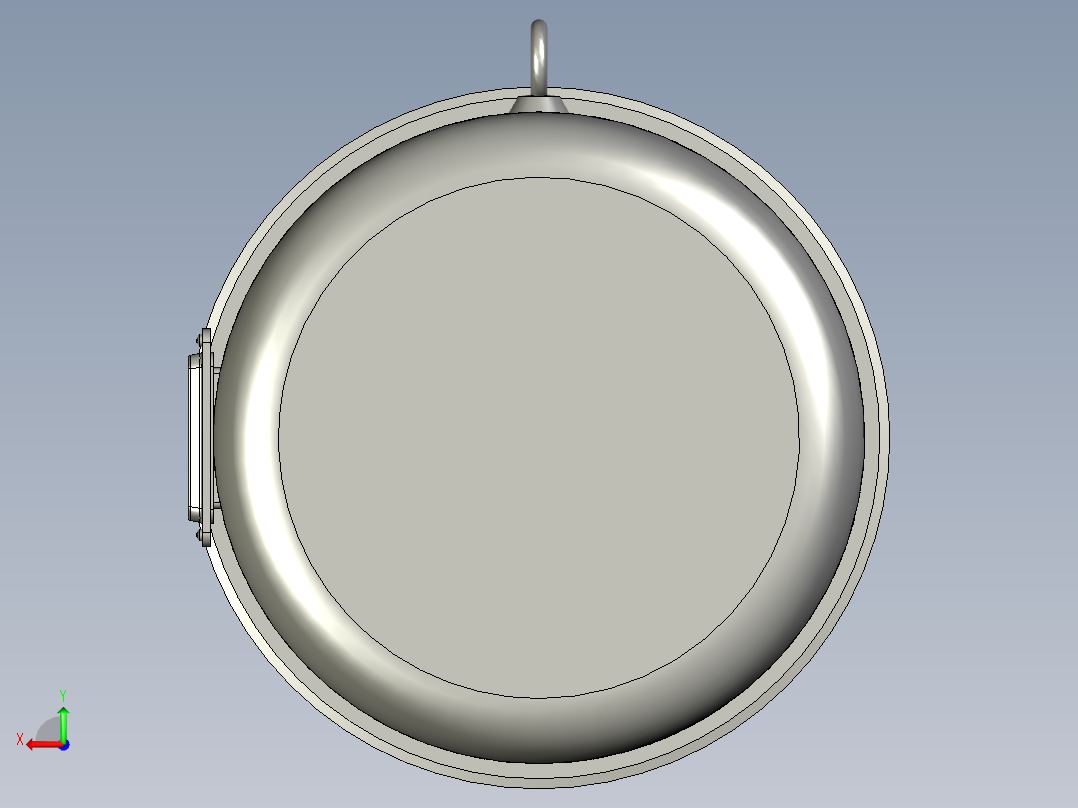 BWD型单级摆线针轮减速机BWD09-23-Y018-4P-M1-1_Y2系列电机后视图